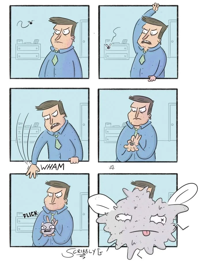 Artist Makes Funny Comics With Unexpected Endings And A Pinch Of Dark Humor (22 New Pics)