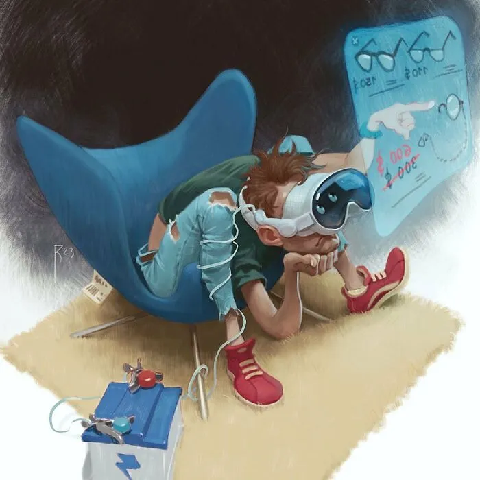Este artista sigue creando controvertidas ilustraciones llenas de mensajes ocultos