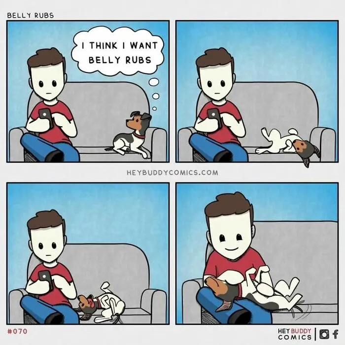 28 New ‘Hey Buddy Comics’ About The Bond Between People And Dogs