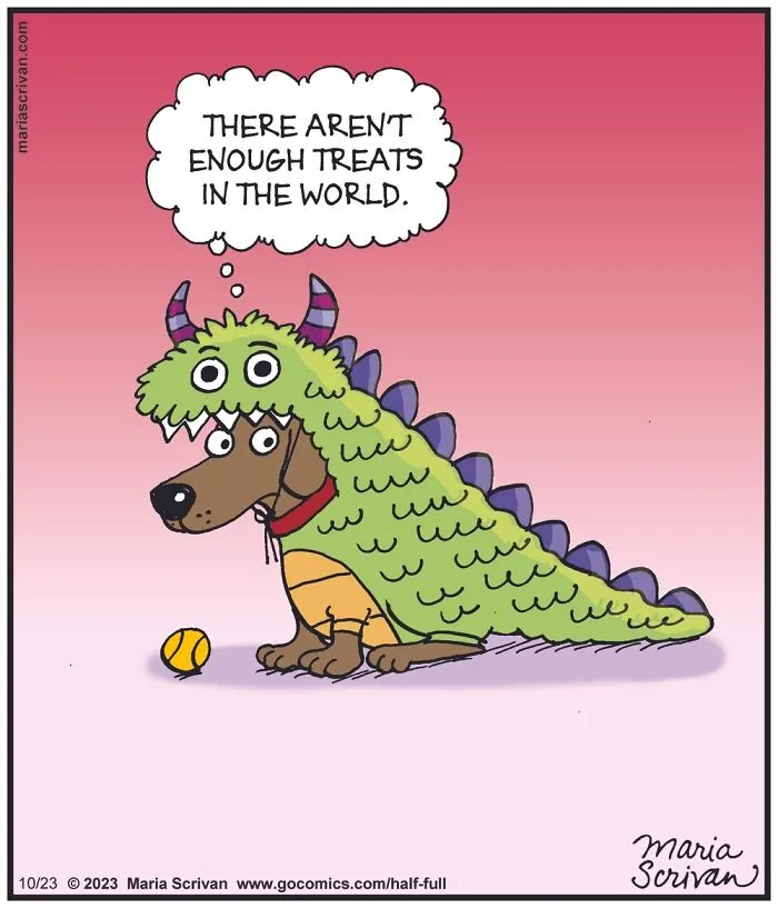 30 New Comics Featuring Absurd Humor And Funny Situations By Maria Scrivan