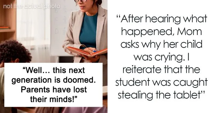 “I’m Beside Myself”: Teacher Loses Faith In New Generation After Parents Defend Child Stealing