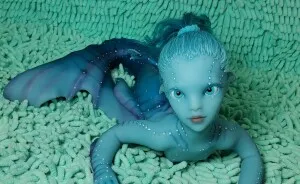 I Came Up With And Made Mermaid Dolls Whose Hair Is Made Of Natural Mohair