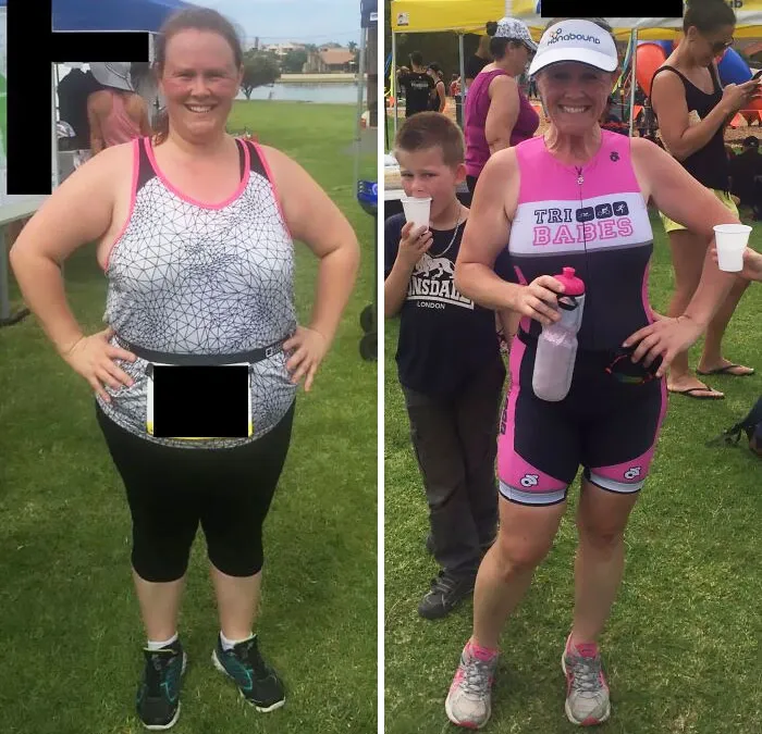 My Wife Finished A Triathlon Today, Exactly One Year From Her Very First Race