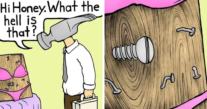 20 New Comics Infused With Unexpected Twists By "Perry Bible Fellowship"
