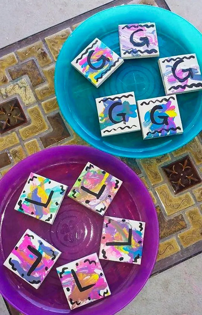 Add A Pop Of DIY Color To Their World With <span Style="Font:inherit;color:#d74b1f;"> Magnetic Mini Tile Art</Span>, Turning Their Locker Or Fridge Into A Gallery Of Love This Valentine's Day!