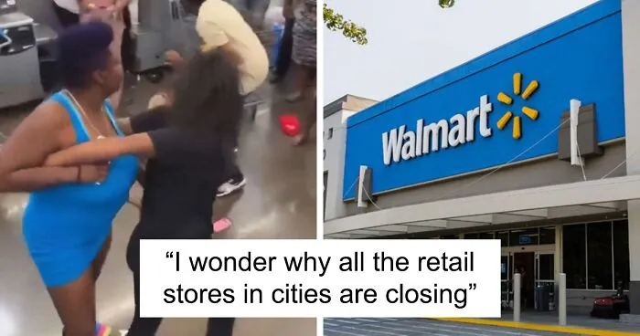 Violent Scene Captured At Walmart Store Is Compared To Post-Apocalyptic Film Online