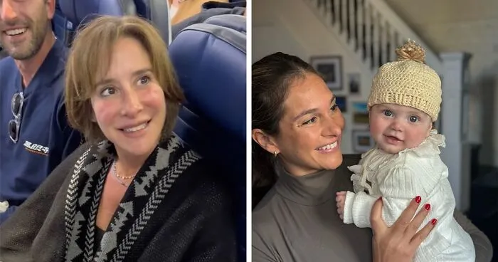 Stranger Makes Baby A Beanie On Flight, Kind Gesture Touches Millions, Including Michelle Obama