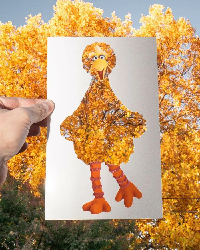 Street Artist Plays With His Surroundings And Paper Cutouts To Create Fun Scenes (26 New Pics)