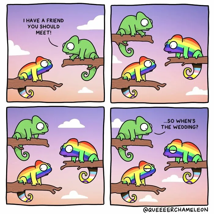 35 New Wholesome Comics By Amee Wilson That Explain What It's Like To Be Queer