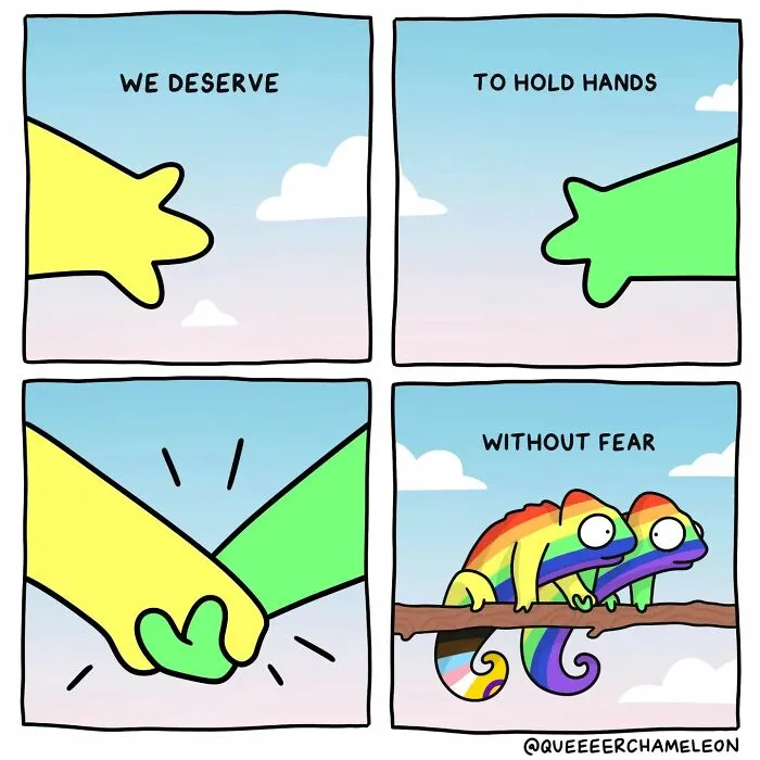 35 New Wholesome Comics By Amee Wilson That Explain What It's Like To Be Queer