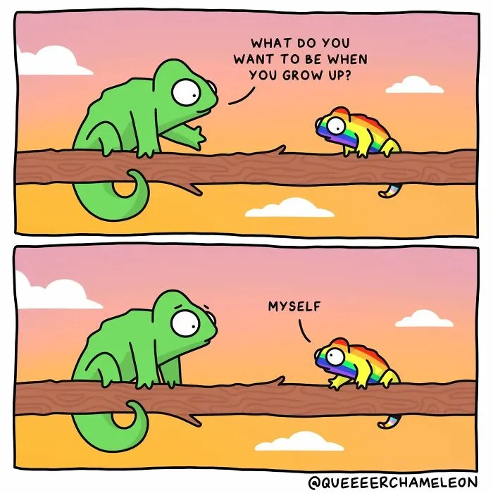 35 New Wholesome Comics By Amee Wilson That Explain What It's Like To Be Queer