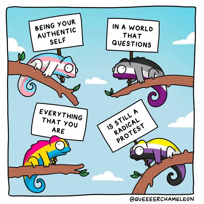 35 New Wholesome Comics By Amee Wilson That Explain What It's Like To Be Queer