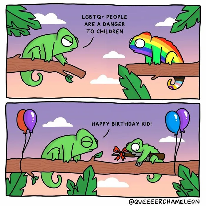 35 New Wholesome Comics By Amee Wilson That Explain What It's Like To Be Queer