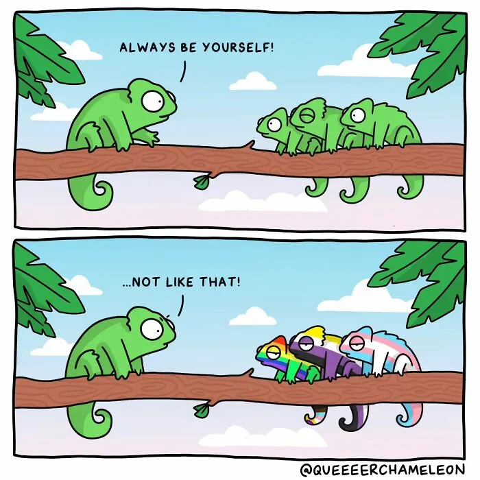 35 New Wholesome Comics By Amee Wilson That Explain What It's Like To Be Queer