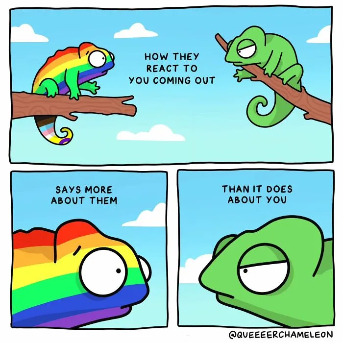 35 New Wholesome Comics By Amee Wilson That Explain What It's Like To Be Queer