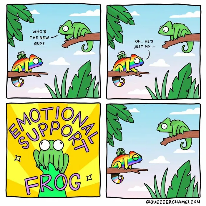 35 New Wholesome Comics By Amee Wilson That Explain What It's Like To Be Queer