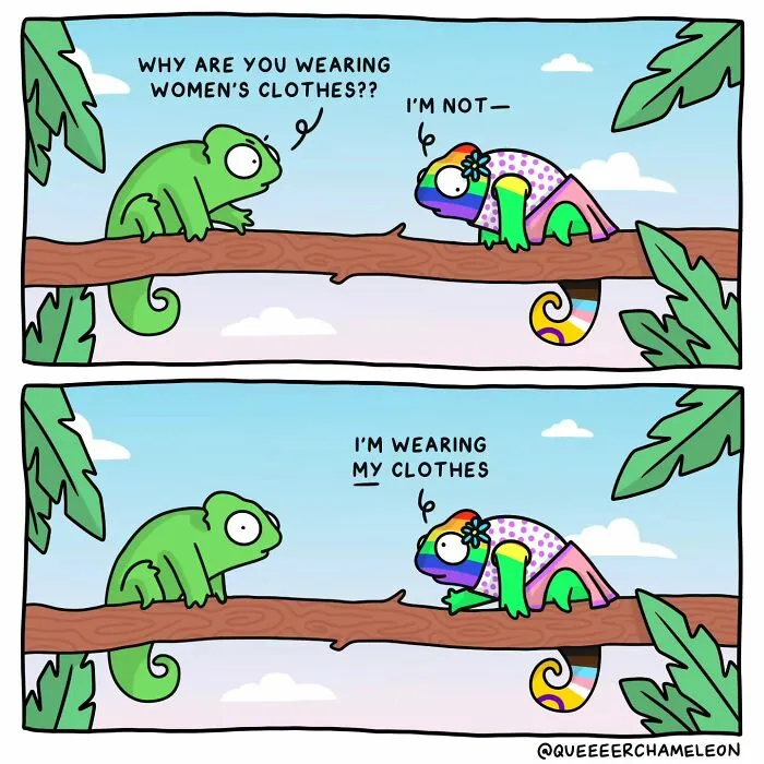 35 New Wholesome Comics By Amee Wilson That Explain What It's Like To Be Queer