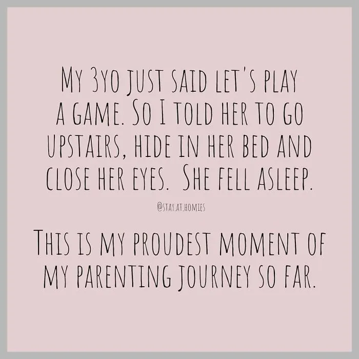 40 Of The Funniest Memes From This IG Page That Does Not Sugarcoat Parenting