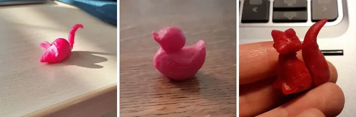 That's Not Clay But The Wax Encasements Of Babybel Cheese (But Maybe That Counts Too)