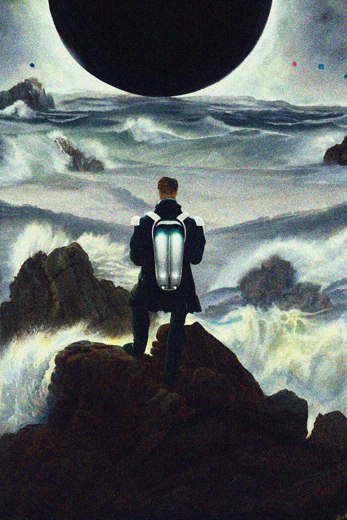 I Recreated 10 Famous Paintings Using Ai As If They Were From The Future