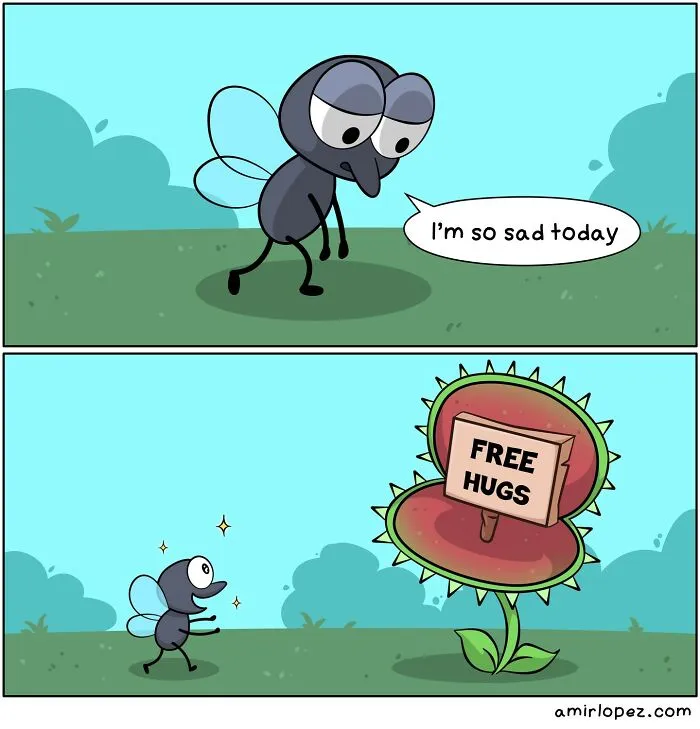 Artist Amir Lopez Makes Random And Humorous Comics, Here's 30 Of The Newest Ones