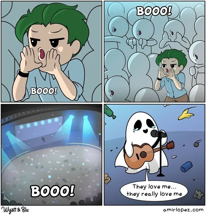 Artist Amir Lopez Makes Random And Humorous Comics, Here's 30 Of The Newest Ones