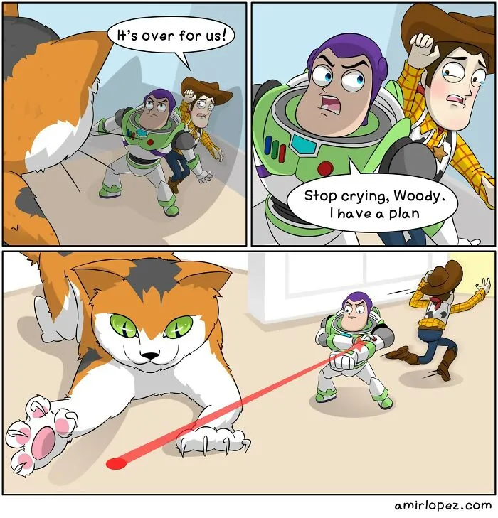Artist Amir Lopez Makes Random And Humorous Comics, Here's 30 Of The Newest Ones