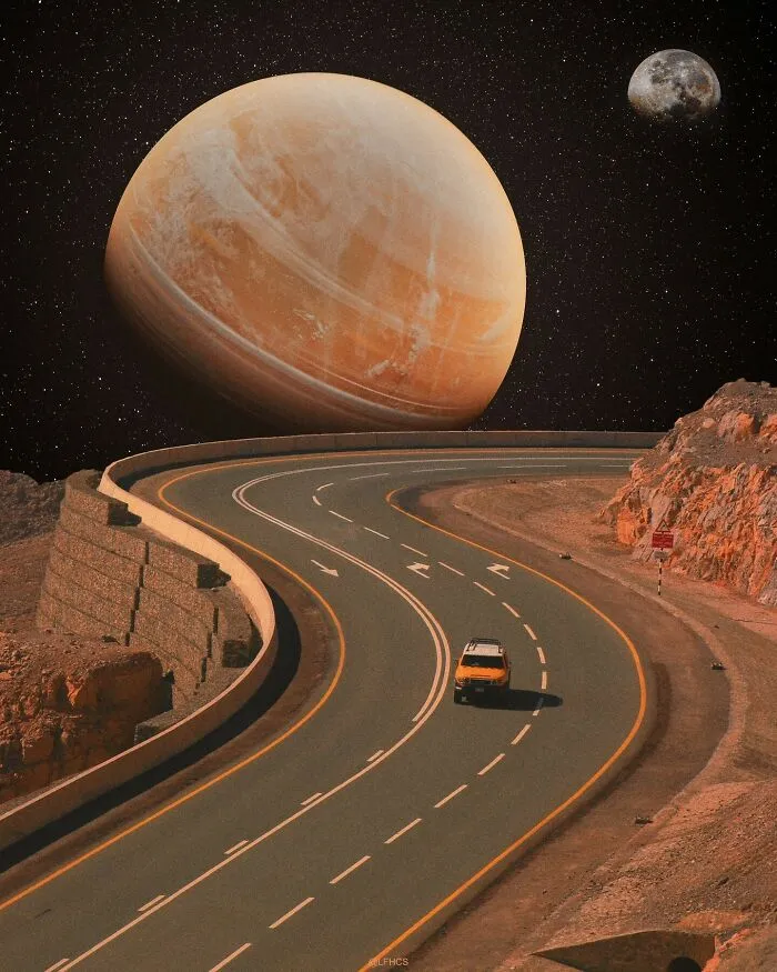 Artist LFHCS Crafts Spectacular Landscapes Where Earth Meets The Universe (39 Pics)