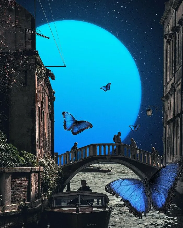 Artist LFHCS Crafts Spectacular Landscapes Where Earth Meets The Universe (39 Pics)