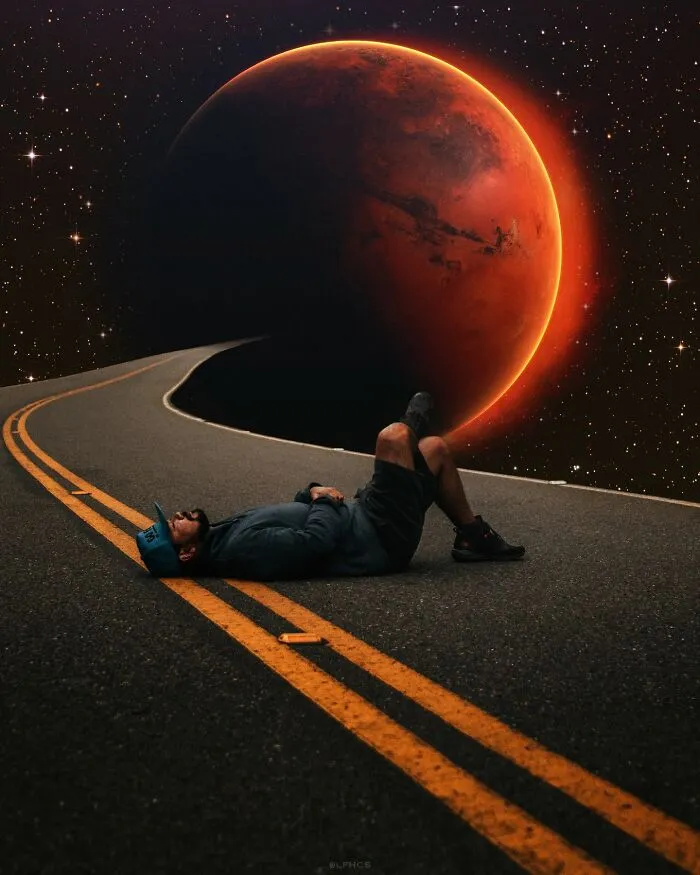 Artist LFHCS Crafts Spectacular Landscapes Where Earth Meets The Universe (39 Pics)
