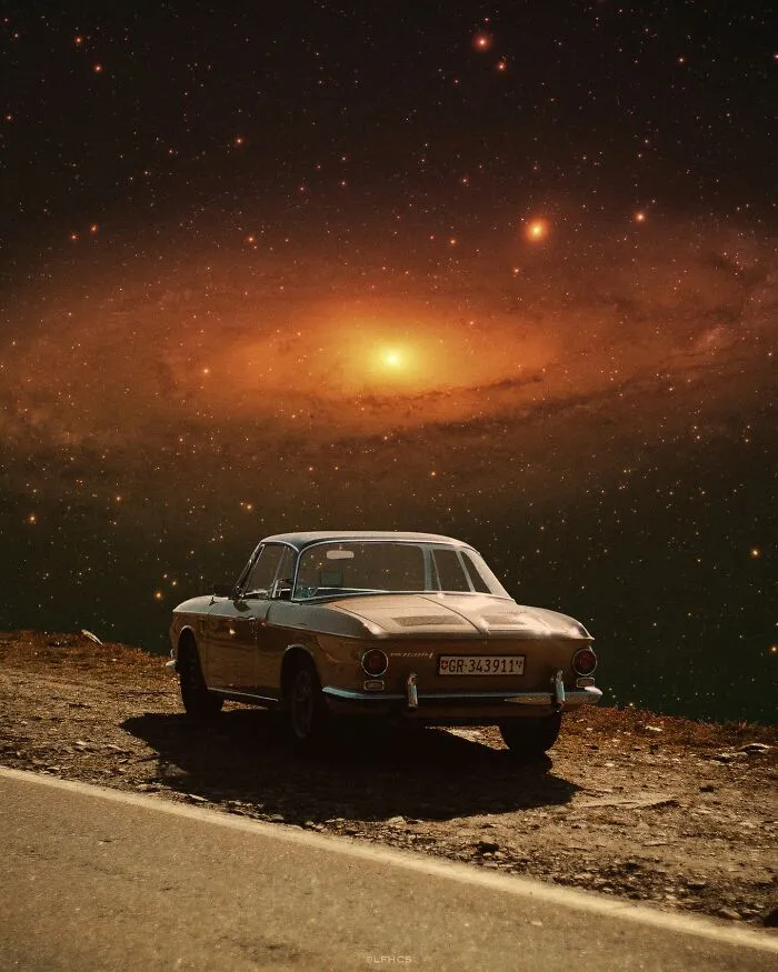 Artist LFHCS Crafts Spectacular Landscapes Where Earth Meets The Universe (39 Pics)