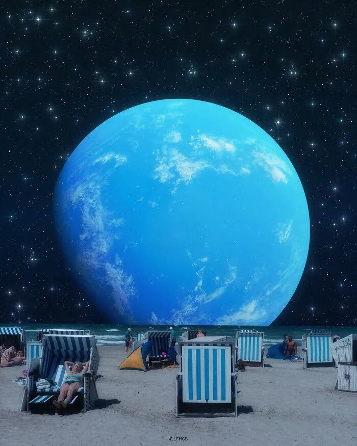 Artist LFHCS Crafts Spectacular Landscapes Where Earth Meets The Universe (39 Pics)