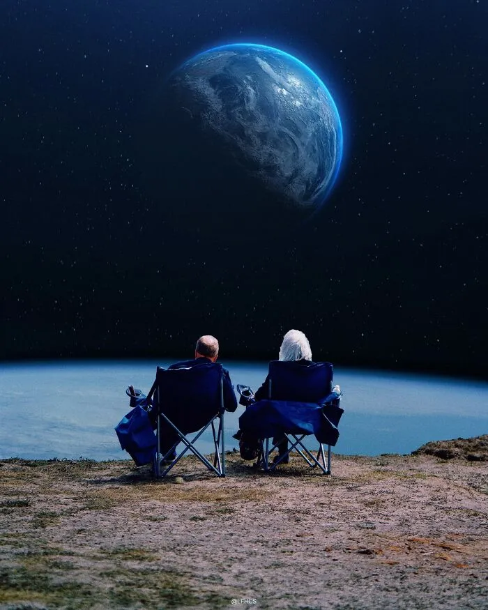 Artist LFHCS Crafts Spectacular Landscapes Where Earth Meets The Universe (39 Pics)