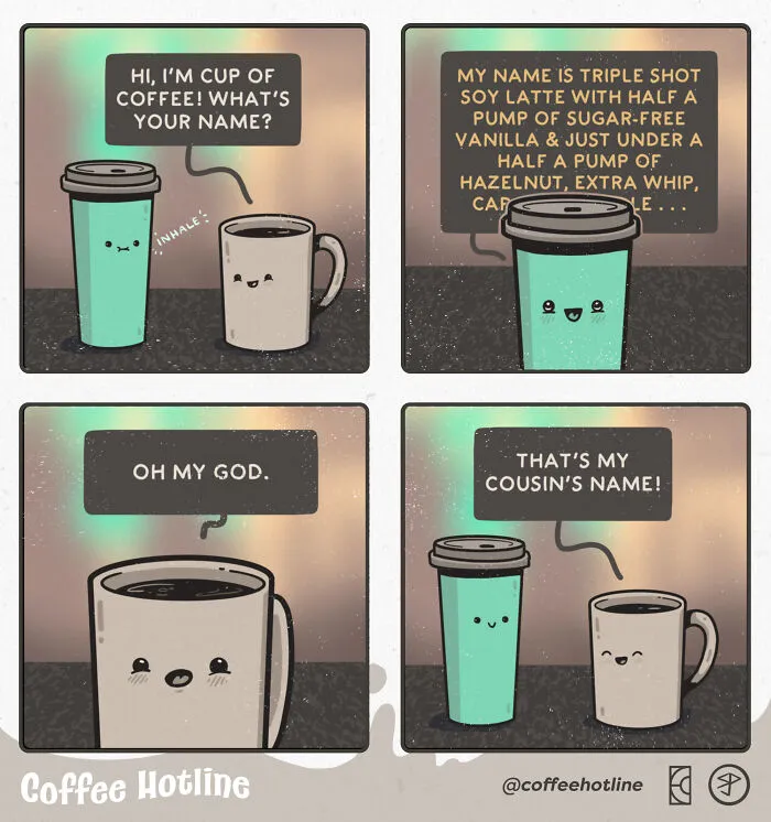 If You Love Coffee, You Might Like My Comic Series Featuring Funny Beverage Characters (30 Pics)