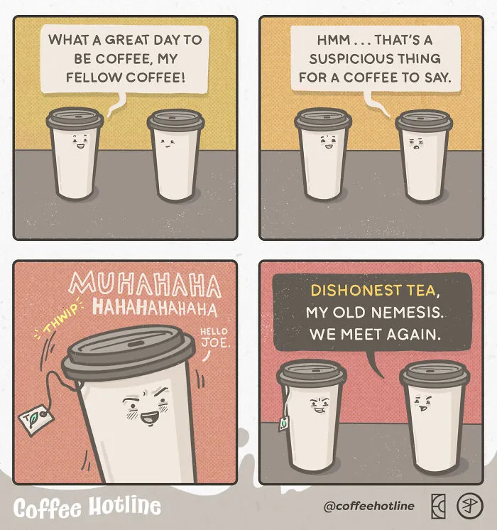 A Suspicious Coffee Cup