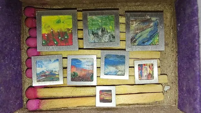I Create The Smallest Painting In The World (16 Pics)