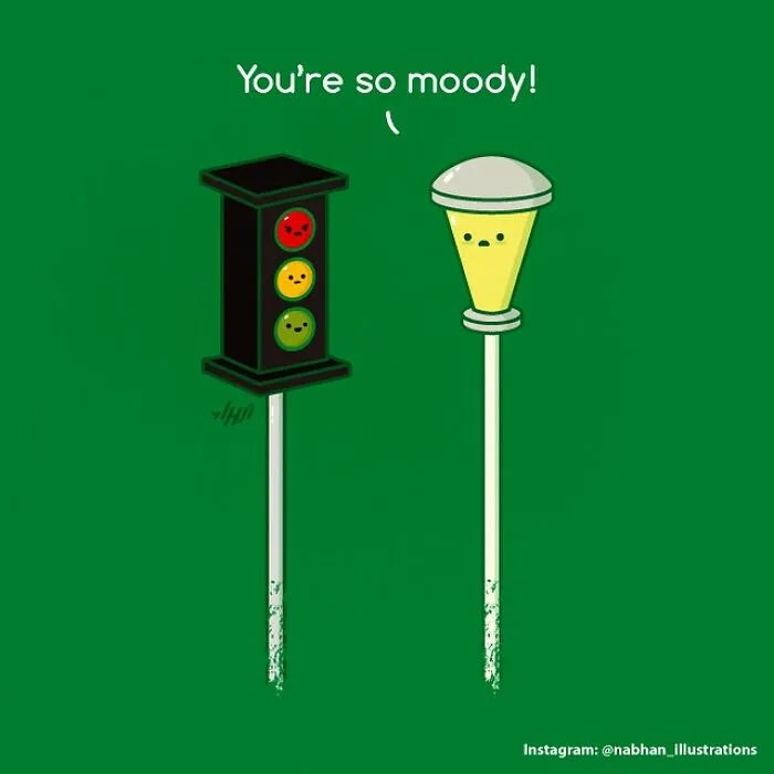70 Playful Illustrations Filled With Witty Wordplay By Nabhan Abdullatif