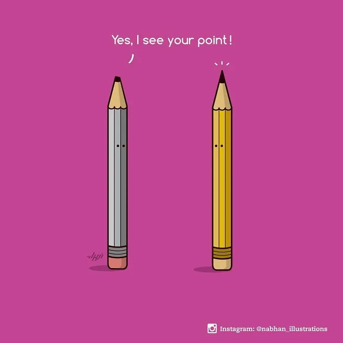 70 Playful Illustrations Filled With Witty Wordplay By Nabhan Abdullatif