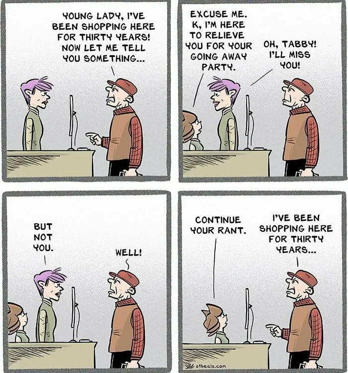 30 Funny Takes On The World Of Retail Employees By Stephen Beals (New Comics)
