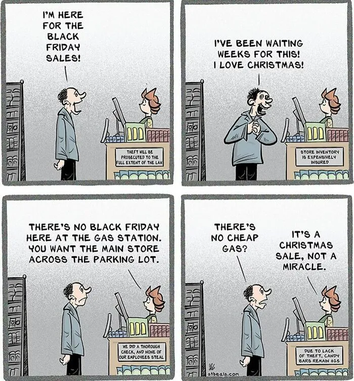 30 Funny Takes On The World Of Retail Employees By Stephen Beals (New Comics)