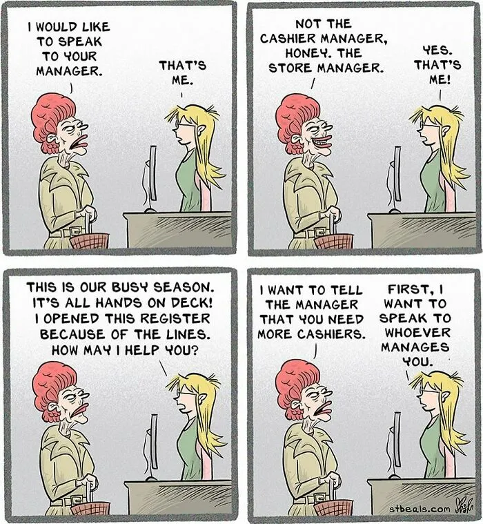 30 Funny Takes On The World Of Retail Employees By Stephen Beals (New Comics)