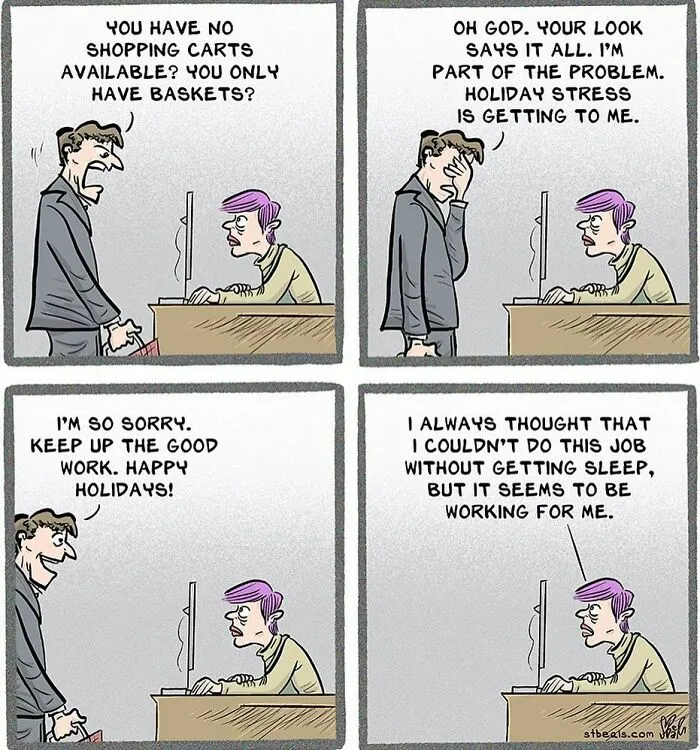 30 Funny Takes On The World Of Retail Employees By Stephen Beals (New Comics)