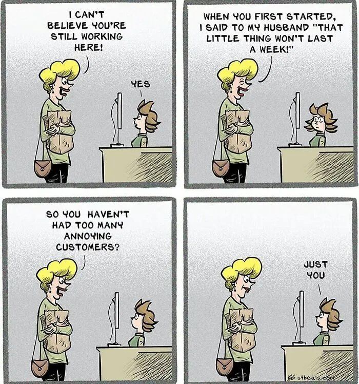 30 Funny Takes On The World Of Retail Employees By Stephen Beals (New Comics)