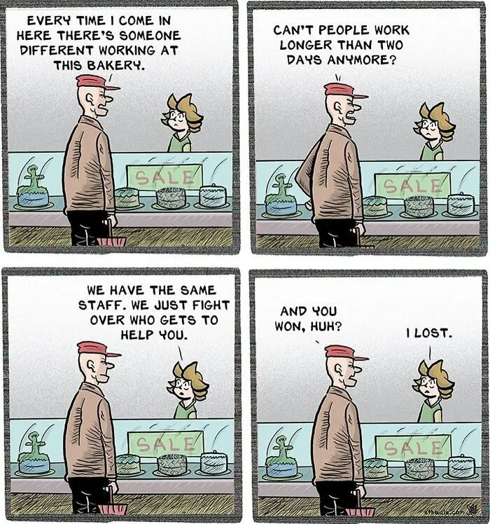 30 Funny Takes On The World Of Retail Employees By Stephen Beals (New Comics)