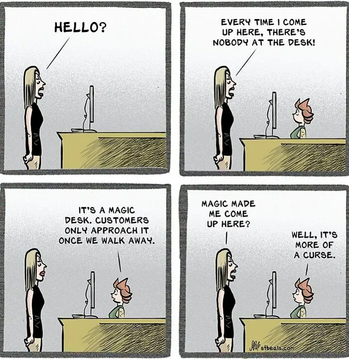 30 Funny Takes On The World Of Retail Employees By Stephen Beals (New Comics)