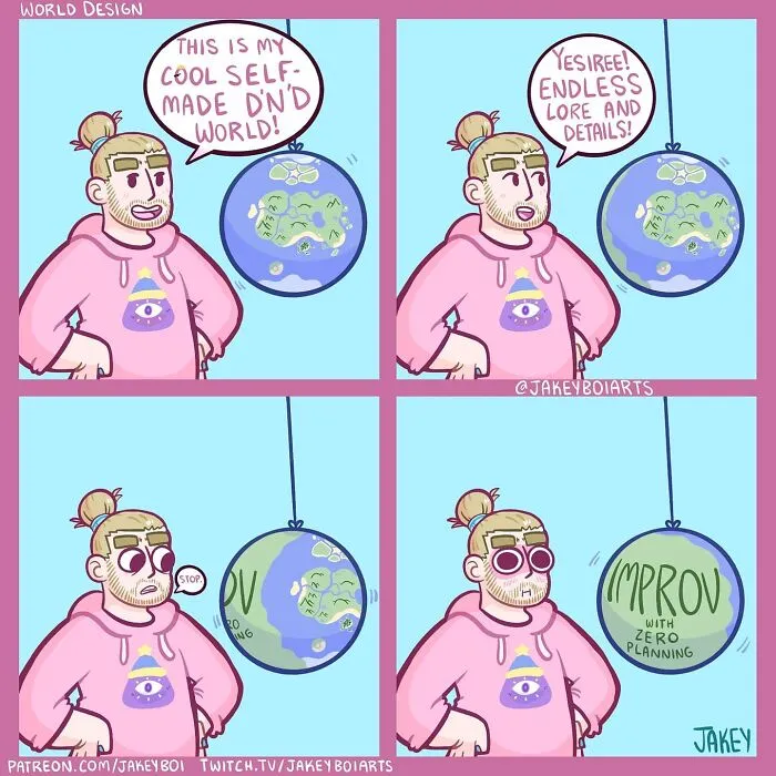 30 Whimsical Comics By Jakey Boi To Light Up Your Day