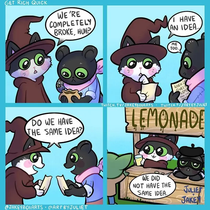 30 Whimsical Comics By Jakey Boi To Light Up Your Day