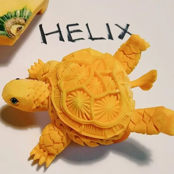 This Japanese Artist Creates Delicate Food Art, And Here Are 30 Of The Best Pieces