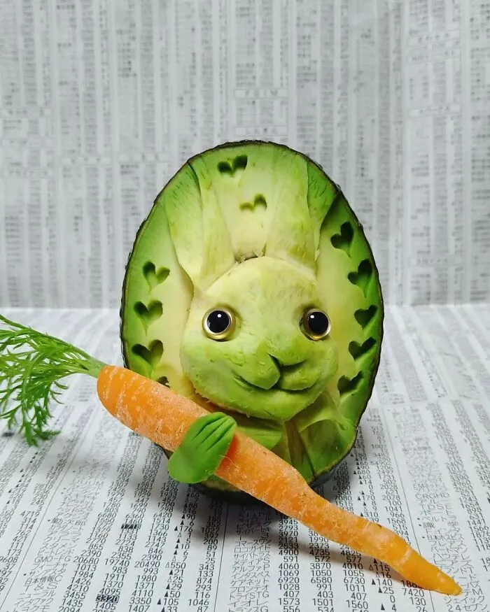 This Japanese Artist Creates Delicate Food Art, And Here Are 30 Of The Best Pieces