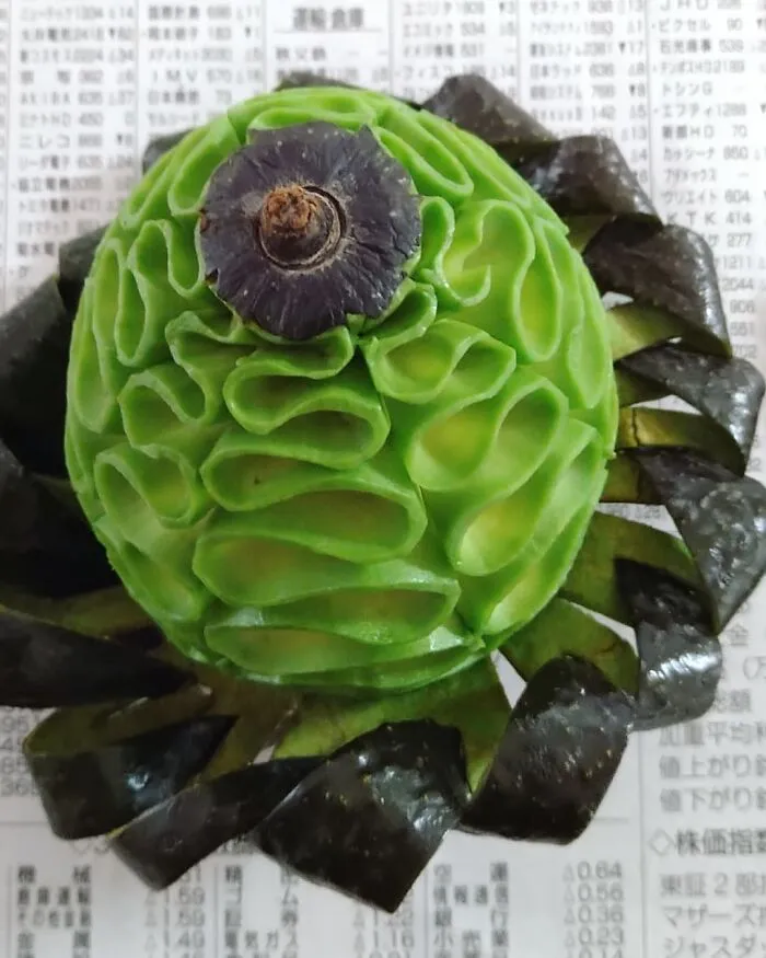 This Japanese Artist Creates Delicate Food Art, And Here Are 30 Of The Best Pieces
